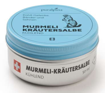 Puralpina Murmeli Kräutersalbe kühlend 50 ml